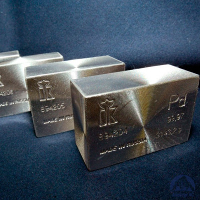 Палладий в слитках ПдА-2 ГОСТ 31291-2005 купить в Караганде