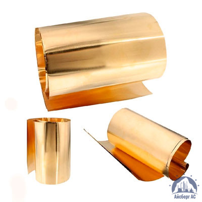 Фольга латунная 0.3х300 Л63 ГОСТ 2208-2007 купить в Караганде