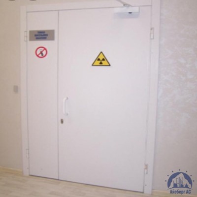 Рентгенозащитная алюминиевая дверь 1070х2080-1 мм купить в Караганде