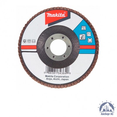 Круг лепестковый КЛТ 125х22 мм, P40, Makita, D-27280 купить в Караганде