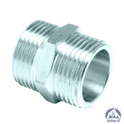 Ниппель стальной оцинкованный Ду 20 3/4'' ГОСТ 8965-75 купить в Караганде