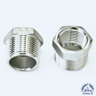 Футорка нержавеющая DN 65х50 2 1/2"-2" 76,1х60,3 мм AISI 304 НР-ВР купить в Караганде