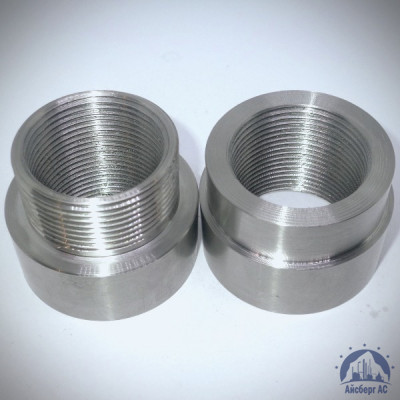 Муфта нержавеющая переходная DN 20х15 3/4"-1/2" 26,9х21,3 мм AISI 304 ВР-ВР купить в Караганде