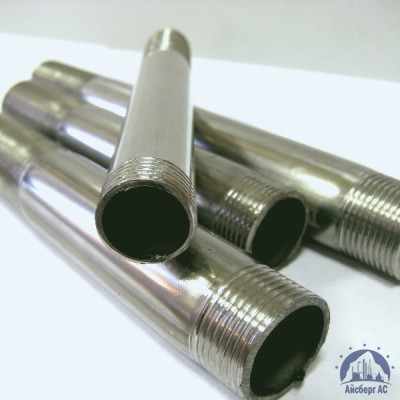 Сгон нержавеющий DN 20 3/4" 26,9 мм AISI 304 НР-НР купить в Караганде