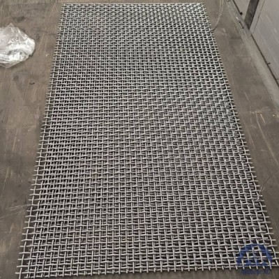 Сетка рифленая для грохота 20х20х5мм ГОСТ 3306-88