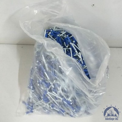 Заклёпка алюминиевая вытяжная 4,8х15,3 мм алюминий / алюминий TreRiv RIVIT купить в Караганде