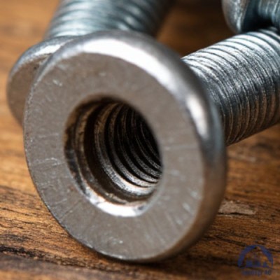 Заклёпка алюминиевая резьбовая М4х11 мм гайка с цилиндрическим фланцем, рифленая купить в Караганде