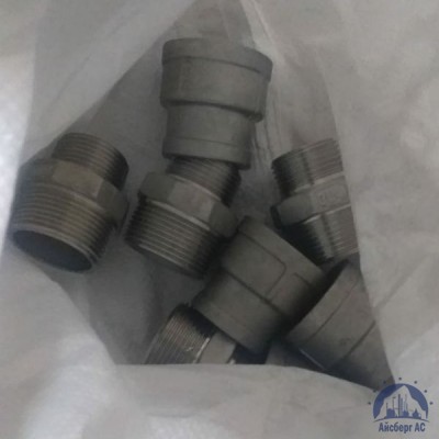 Муфта нержавеющая переходная DN 20х15 3/4"-1/2" 26,9х21,3 мм AISI 304 ВР-ВР купить в Караганде