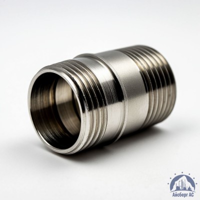 Ниппель переходной нержавеющий DN 32х15 1 1/4"-1/2" 42,4х21,3 мм AISI 316 двойной НР-НР купить в Караганде