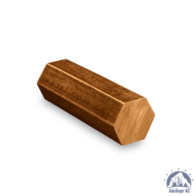 Шестигранник бронзовый 10 мм БрКМц3-1 ГОСТ 1628-78 купить в Караганде