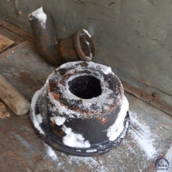 Трап чугунный Ду 100 горизонтальный