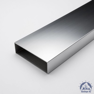 Труба нержавеющая прямоугольная 150х50х3 мм матовая AISI 304 DIN 2395 купить в Караганде