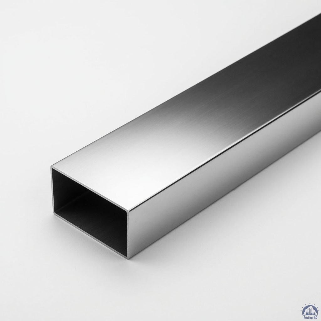 Труба нержавеющая прямоугольная 150х100х3 мм матовая AISI 304 DIN 2395