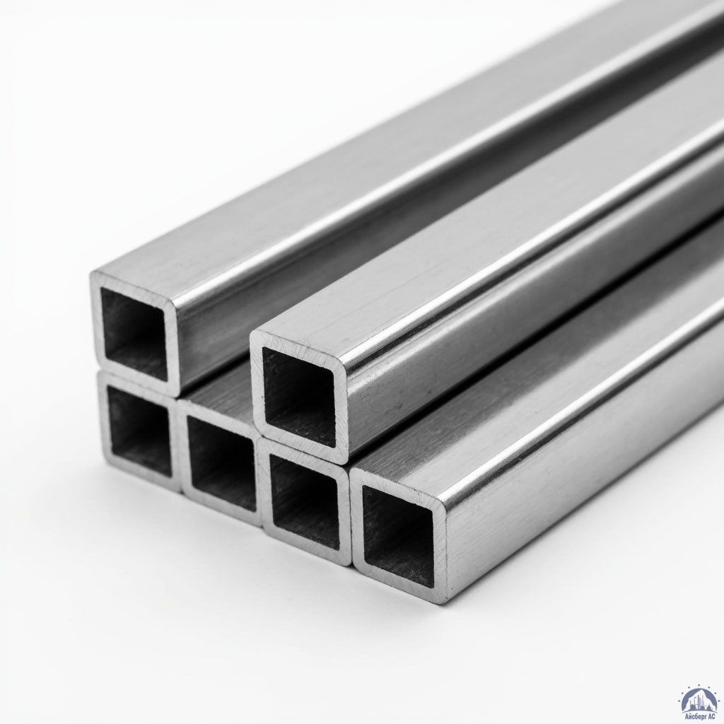 Труба нержавеющая квадратная 15х15х1,5 мм шлифованная AISI 304 DIN 2395