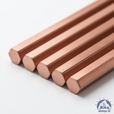 Шестигранник медный 10 мм М1 ГОСТ 1535-2016 купить в Караганде