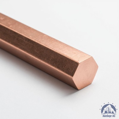 Шестигранник медный 100 мм М1 ГОСТ 1535-2016 купить в Караганде