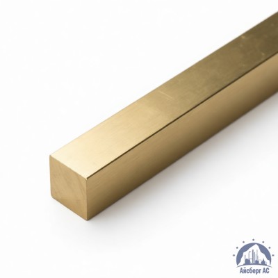 Квадрат латунный 50х50 мм Л63 купить в Караганде