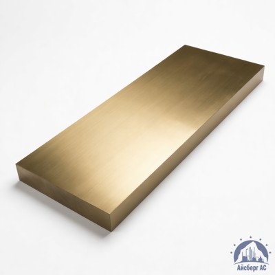 Плита латунная 100х600х1500 мм ЛС59-1 ГОСТ 2208-2007 купить в Караганде