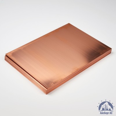 Плита медная 97х600х1500 мм ГПРХХ М2 ГОСТ 1173-2006 купить в Караганде