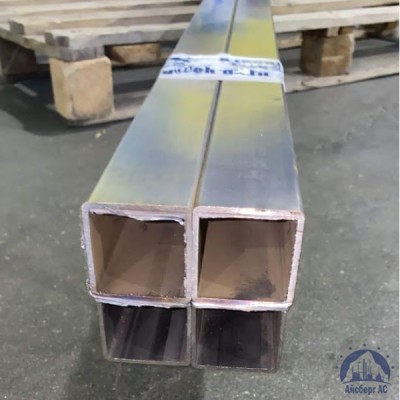 Труба нержавеющая профильная 40х40х3,0 мм матовая 08Х18Н10 купить в Караганде