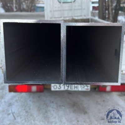 Труба алюминиевая профильная 100х100х4L=3-6м  АД31Т1
