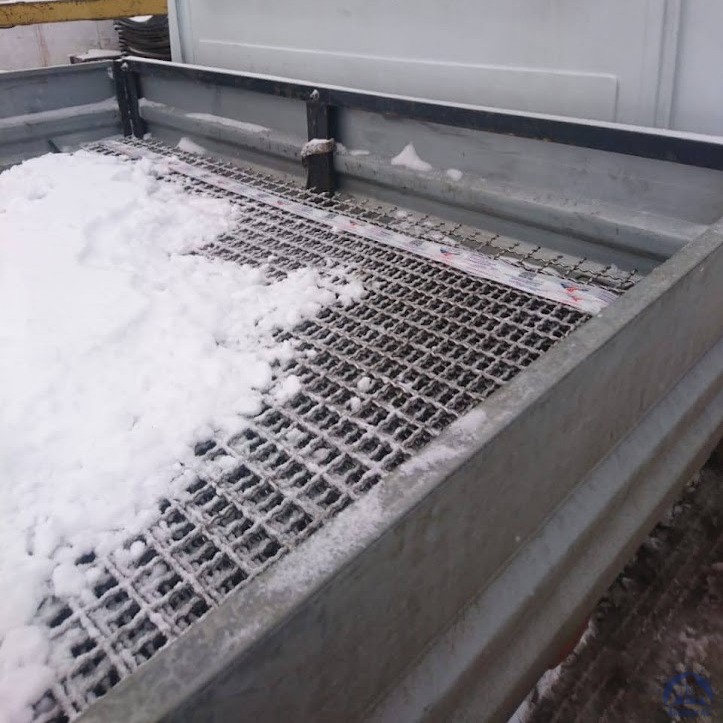 Сетка сложно-рифленая для грохота 40х40х8 мм ГОСТ 3306-88