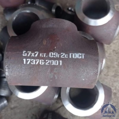 Тройник оцинкованный 57 мм ГОСТ 17376-2001 купить в Караганде