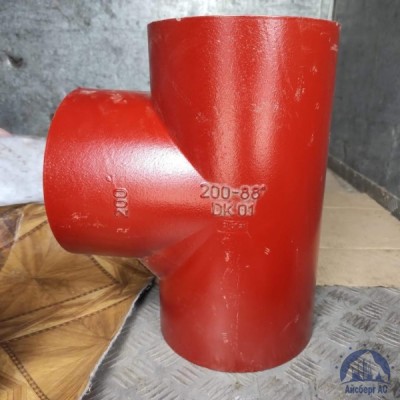 Тройник чугунный 200х150 мм купить в Караганде