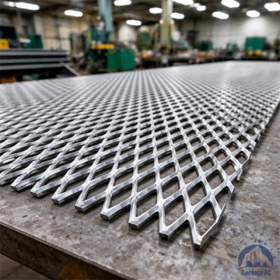 Алюминиевая декоративная просечно-вытяжная сетка 3.20х13.40х2.40 мм купить в Караганде