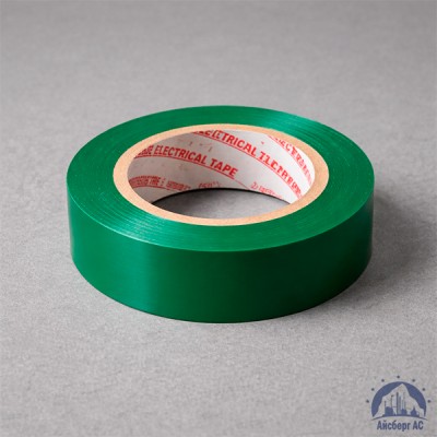 Лента изоляционная ПВХ (Полимерпак) 15 мм зеленая купить в Караганде