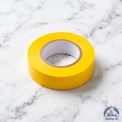 Лента изоляционная ПВХ (Полимерпак) 20 мм желтая купить в Караганде