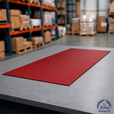 Лист с полимерным покрытием 0,35х1250х2500 мм RAL 3009 купить в Караганде