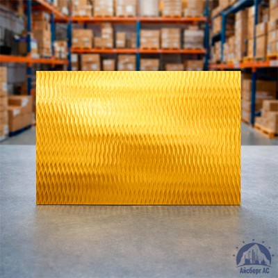 Лист нержавеющий 1,5х1219х2438 мм шлифованная под золото 08Х18Н10 текстурированный купить в Караганде