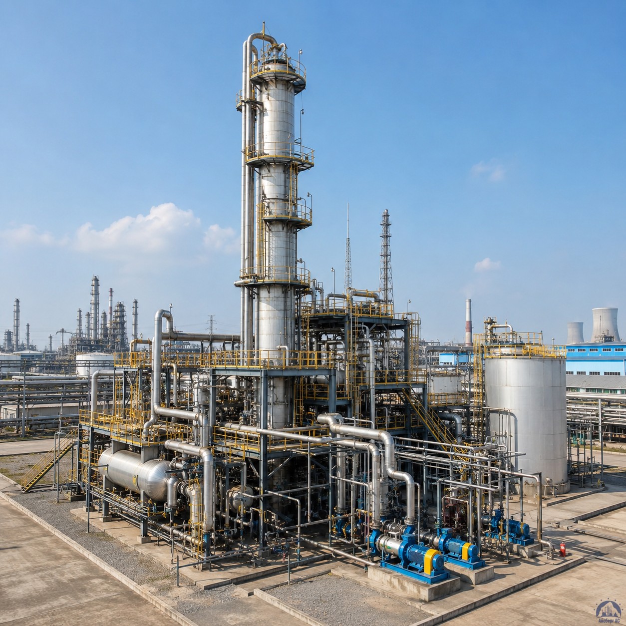 Нефтеперерабатывающая (нефтеперегонная) установка НПУ-50 50 000 т/год